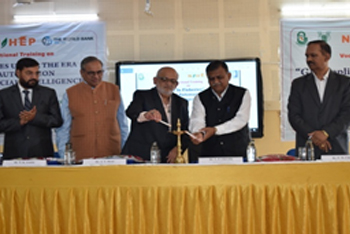 Inauguration of the vocational training by the Hon’ble VC, JAU