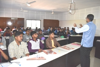 Students attending soft skill program on “Campus to Corporate”