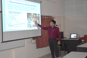 Lecture given by Shri. Jaydipsinh Kathota, Project Scientist, BISAG