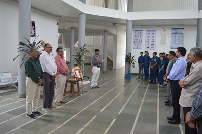 પશુ ચિકિત્સા અને પશુપાલન મહાવિદ્યાલય, કામધેનુ યુનીવર્સીટી, સરદારકૃષિનગર દ્વારા લોહ પુરુષ સરદાર વલ્લભભાઇ પટેલ” ની જન્મ જયંતી નિમિત્તે “રાષ્ટ્રીય એકતા દિવસ શપથ” કાર્યક્રમ યોજાયો