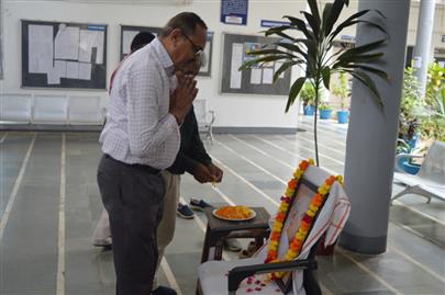 પશુ ચિકિત્સા અને પશુપાલન મહાવિદ્યાલય, કામધેનુ યુનીવર્સીટી, સરદારકૃષિનગર દ્વારા લોહ પુરુષ સરદાર વલ્લભભાઇ પટેલ” ની જન્મ જયંતી નિમિત્તે “રાષ્ટ્રીય એકતા દિવસ શપથ” કાર્યક્રમ યોજાયો