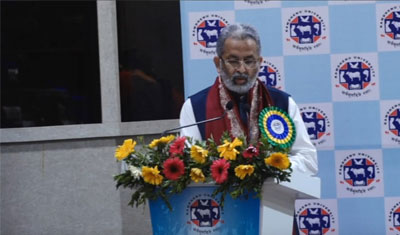 Dr. Praveen Malik, Hon. Commissioner Animal Husbandry, Government of India, KU 7th Annual Convocation Speech