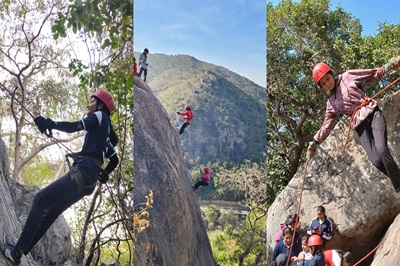 Unleashing the Adventurous Spirit: Girls Students of Veterinary College Anand Triumph in Thrilling Tracking Programme