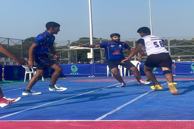 CDS, Amreli students actively participated in the Inter-College Kabbadi Tournament 2024-25