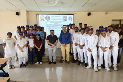 College of Dairy Science, Kamdhenu University, Amreli, participated in collective reading of the Preamble to the Constitution of India on 26th November,2025 to mark Constitution Day. The event promoted awareness of justice, liberty, equality, and fraternity among participants. College of Dairy Science, Kamdhenu University, Amreli, participated in collective reading of the Preamble to the Constitution of India on 26th November,2025 to mark Constitution Day. The event promoted awareness of justice, liberty, equality, and fraternity among participants.
