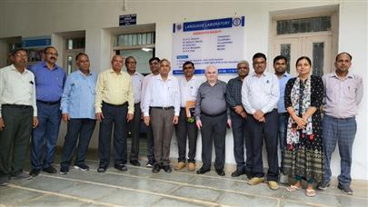 Inauguration of Language and Soft Skill Development Laboratory at the College of Veterinary Science and A. H., Sardarkrushinagar