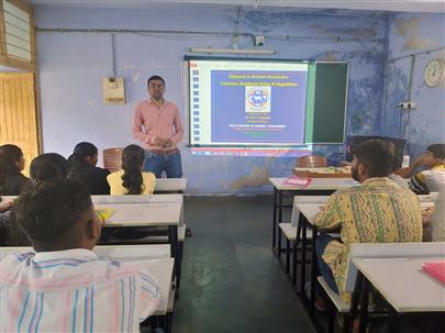 Orientation Programme for Newly Admitted Students during A.Y. 2024-25 at Polytechnic in Animal Husbandry, Veterinary College, Kamdhenu University, Junagadh