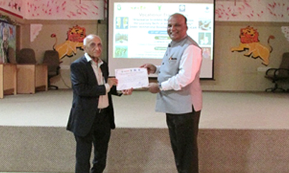 Felicitation of Dr. K. N. Vyas after his Lecture 