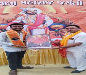 Appreciation of students on Shivaji Jayanti in Blood donation camp