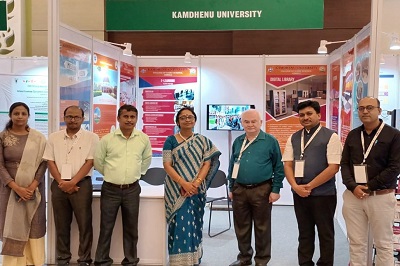 College of Dairy Science, Amreli selected to showcase their Information and Communication Technology (ICT) infrastructure at the International Conference on “Blended Learning Ecosystem for Higher Education in Agriculture”- 21st – 23rd March 2023 organized by ICAR, New Delhi.