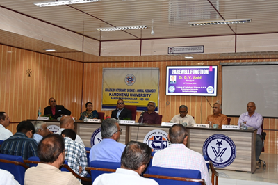 Honoring the Distinguished Superannuation of Dr. D. V. Joshi: A Remarkable Legacy at Veterinary College, Sardarkrushinagar