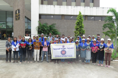 Campus Beautification Day Celebration by the NSS unit of the College of Fisheries Science, Kamdhenu University, Navsari