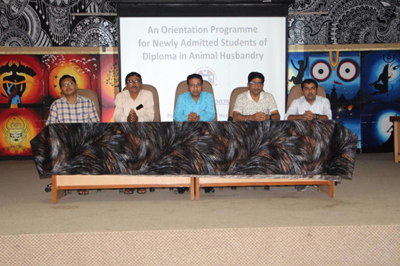 An Orientation Programme for Newly Admitted Students during A.Y. 2025-26 at Polytechnic in Animal Husbandry, Veterinary College, Kamdhenu University, Junagadh.