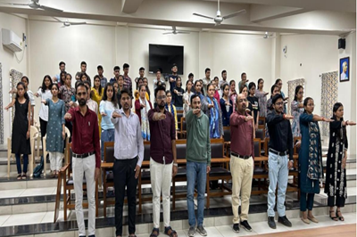 કોલેજ ઓફ ફિશરીઝ, નવસારી ખાતે નશા મુક્ત ભારત અભિયાનની પાંચમી વર્ષગાંઠની ઉજવણી