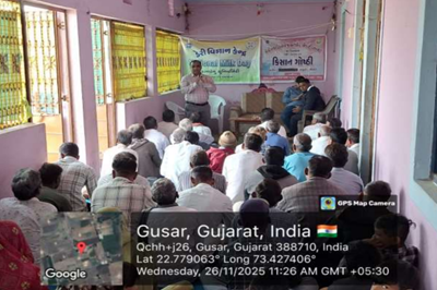 ડેરી વિજ્ઞાન કેન્દ્ર, વેજલપુર, કામધેનુ યુનિવર્સીટી દ્વારા નેશનલ મિલ્ક ડે-૨૦૨૫ ની ઉજવણી.