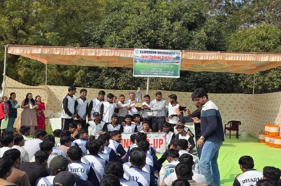 Intercollegiate Cricket Tournament 2025- 2026 held at Veterinary College, KU, Sardarkrushinagar from 15th to 17th February 2026
