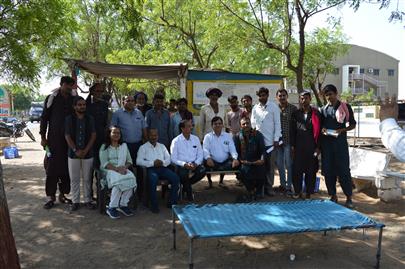 Visit of Scientist of Kamdhenu University to sheep/goat breeders of Surendranagar and Kutch