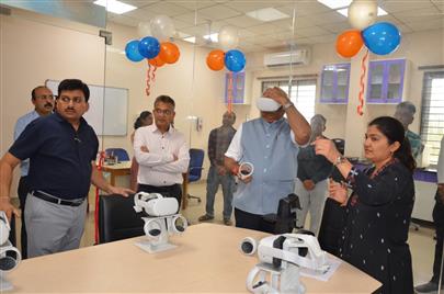 Visit of Hon. Vice Chancellor, Kamdhenu University, Gandhinagar at College of Dairy Science, Amreli campus