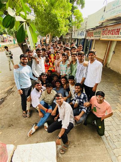 Celebration of "Ganesh Mahotsav" at Nachiketa Boys Hostel, College of Dairy Science, Kamdhenu University, Amreli.