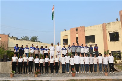 Celebration of Republic Day at College of Veterinary Sci. & AH. Kamdhenu University, Navsari