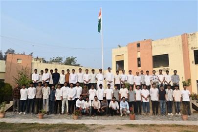 Celebration of Republic Day at College of Veterinary Sci. & AH. Kamdhenu University, Navsari