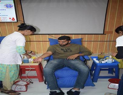 Blood Donation Camp Organized at College of Veterinary Science & A.H, Kamdhenu University, Sardarkrushinagar