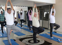 Yoga Training Session