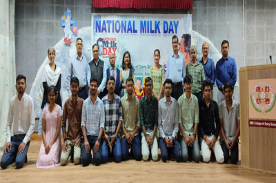 SMC College of Dairy Science, Anand celebrates National Milk Day