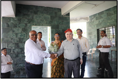 Visit of Dr. P. H. Tank, Hon'ble Vice-Chancellor, Kamdhenu University, Gandhinagar