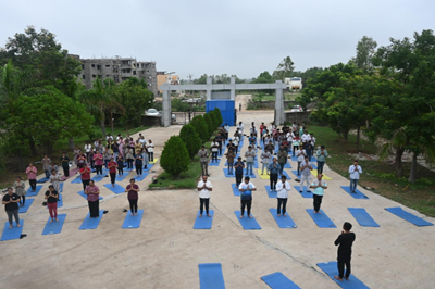 International Yoga Day Celebration – 2025 by Veterinary Science College, Himmatnagar