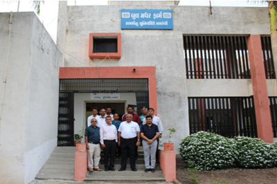 Visit of Hon'ble Vice Chancellor, Kamdhenu University, Gandhinagar at Bull Mother Farm, Kamdhenu University, Amreli on 2nd August, 2025.