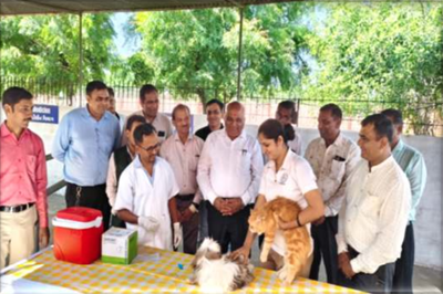 World Rabies Day Celebration: Clinical Camp for Pet Animals Veterinary Clinical Complex (VCC), College of Veterinary Science & Animal Husbandry, Kamdhenu University, Bhuj- 26/09/2025.