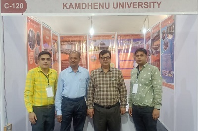 College of Dairy Science, Kamdhenu University, Amreli has participated in “GAU TECH 2023” during 24-28 May, 2023 at Rajkot.